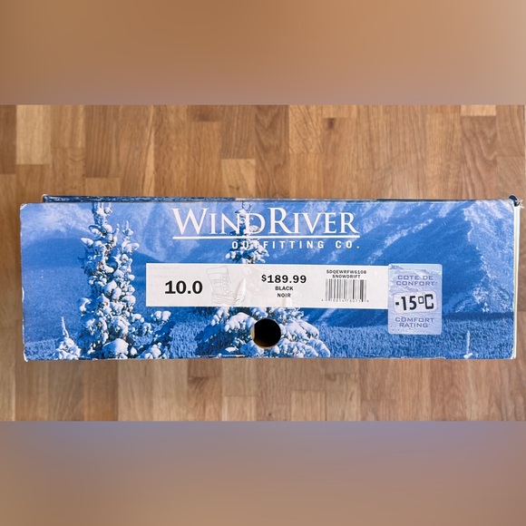 Sz 10 | Windriver: Snowdrift Women’s Winter Boots | Black - Picture 5 of 6